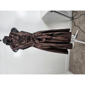 Willow Glenn Vintage Inspired Dress Chocolate 6